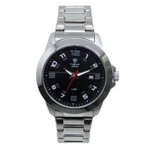 Relógio Masculino Analógico Tuguir Infinity 9169D Resistente à água 5 ATM Preto Caixa em Aço Prata Pulseira de Aço Visor Cristal Mineral Redondo Relógio Masculino Analógico Tuguir Infinity 9169D Resistente à água 5 ATM Preto Caixa em Aço Prata Pulseira de Aço Visor Cristal Mineral Redondo