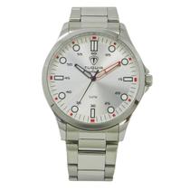 Relógio Masculino Analógico Tuguir Infinity TGI37216 Resistente à água 5 ATM Prata Caixa em Aço Pulseira de Aço Visor Cristal Mineral Redondo Relógio Masculino Analógico Tuguir Infinity TGI37216 Resistente à água 5 ATM Prata Caixa em Aço Pulseira de Aço Visor Cristal Mineral Redondo
