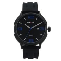 Relógio Masculino Analógico Weide WD004B Resistente à água 3 ATM Caixa em Metal Preto Pulseira de Couro Visor Cristal Mineral Redondo Fivela Bateria Relógio Masculino Analógico Weide WD004B Resistente à água 3 ATM Caixa em Metal Preto Pulseira de Couro Visor Cristal Mineral Redondo Fivela Bateria