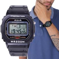 Relógio Masculino Aqua GP-519 WR200M G Sport a Prova Dágua Digital