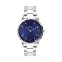 Relógio Masculino Belmont Blue Silver 40mm - Saint Germain