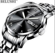 Relógio Masculino Belushi Luxo Calendário Aço Inoxidável