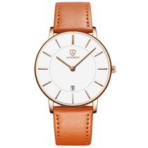 Relógio Masculino BEN NEVIS - Minimalista com Pulseira de Couro
