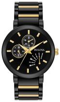 Relógio Masculino Bulova Futuro Aço Bicolor/Preto 98C124