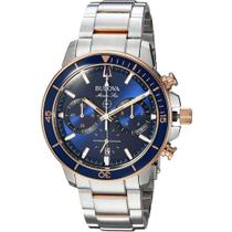 Relógio Masculino Bulova Marine Star Blue Aço 98B301