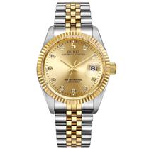 Relógio masculino BUREI, luxuoso, automático, moderno, impermeável