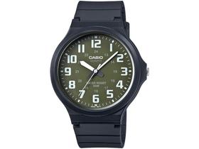 Relógio Masculino Casio Analógico Standard - MW-240-3BVDF Preto