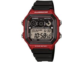 Relógio Masculino Casio Digital - AE-1300WH-4AVDF