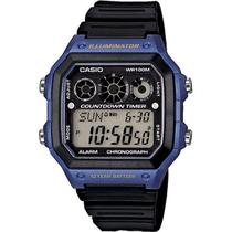 Relógio Masculino Casio Digital Collection Illuminator AE-1300WH-2AVDF