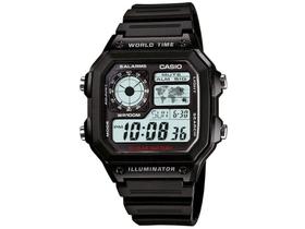 Relógio Masculino Casio Digital Esportivo - AE-1200WH-1AVDF Preto