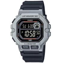 Relógio Masculino Casio Digital WS-1400H-1BVDF Prata e Preto