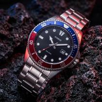 Relógio Masculino Casio Duro Analógico Prova Dágua 200 Metros Aço Inóx Redondo Robusto Esportivo Prata MDV-107D-1A3VDF Relógio Masculino Casio Duro Analógico Prova Dágua 200 Metros Aço Inóx Redondo Robusto Esportivo Prata MDV-107D-1A3VDF