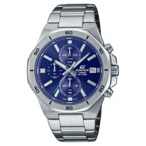 Relógio Masculino Casio Edifice Cronografo Analógico Prata EFV-640D-2AVUDF