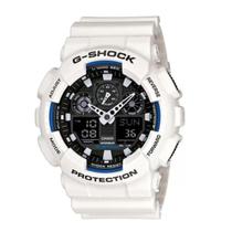 Relógio Masculino Casio G-shock Ana/dig Branco Ga-100b-7adr