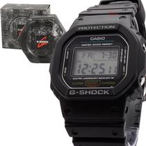 Relógio Masculino Casio G-Shock Digital Preto Original Prova D'água Garantia 1 ano DW-5600E-1VDF