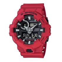 Relógio Masculino Casio G-Shock GA-700-4ADR Vermelho 200m WR