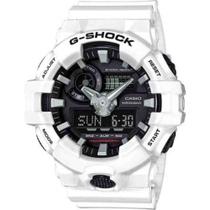 Relógio Masculino Casio G-shock Ga-700-7adr Branco
