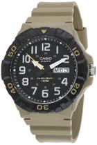 Relógio masculino Casio Militar 3HD MRW-210H-5AVCF de quartzo bronzeado