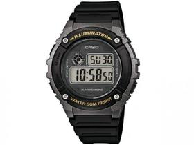 Relógio Masculino Casio Preto Borracha Digital