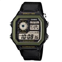 Relógio Masculino Casio Standard Digital Prova D'Água AE-1200WHB-1BVDF