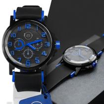 Relógio Masculino Casual em Silicone Barato Resistente e Envio Imediato