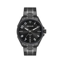 Relógio Masculino Casual Seculus Preto Original