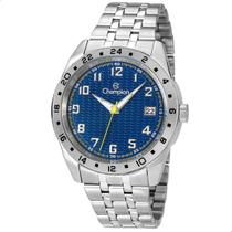 Relógio Masculino Champion Analógico Prata e Azul CA31382I
