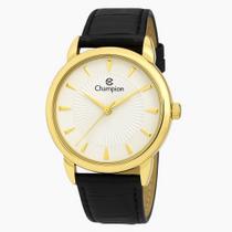 Relógio Masculino Champion Dourado Couro Mostrador Pérola Original Resistente à Água CN20355B Relógio Masculino Champion Dourado Couro Mostrador Pérola Original Resistente à Água CN20355B