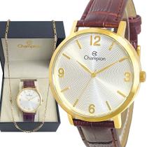 Relógio Masculino Champion Dourado Preto Original 1 Ano de Garantia Relógio Masculino Champion Dourado Preto Original 1 Ano de Garantia