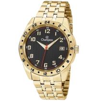 Relógio Masculino Champion Original CA31382U Pulseira Metal Dourado