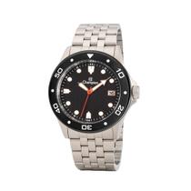 Relógio Masculino Champion Prata Aço Inoxidável Mostrador Preto Original Resistente à Água CA31453T Relógio Masculino Champion Prata Aço Inoxidável Mostrador Preto Original Resistente à Água CA31453T