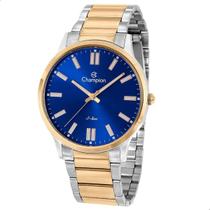 Relógio Masculino Champion Slim Bicolor Azul CN21096A