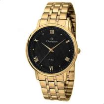 Relógio Masculino Champion Slim Dourado CN21185U