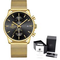 Relógio Masculino CHEETAH CH1604S-G à Prova água Aço Inoxidável Relógio Masculino CHEETAH CH1604S-G à Prova água Aço Inoxidável