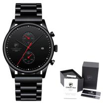 Relógio Masculino CHEETAH CH1605S-Grey com Pulseira de Aço inoxidável à Prova d'água Esportivo
