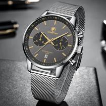 Relógio Masculino Cheetah CH1608SBGY quartzo à prova d'água Relógio Masculino Cheetah CH1608SBGY quartzo à prova d'água