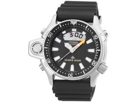 Relógio Masculino Citizen Anadigi Esportivo - Aqualand TZ10137T Preto