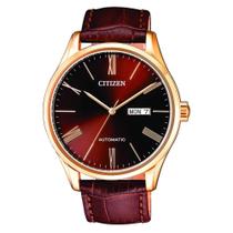 Relógio Masculino Citizen Couro Marrom TZ20804R