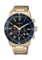 Relógio Masculino Citizen Cronógrafo Tz31507A Dourado