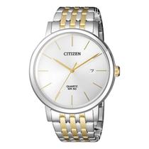 Relógio Masculino Citizen Original TZ20699S Pulseira Metal Bicolor