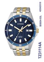 Relógio Masculino Citizen Tz31114a Misto Azul Analógico