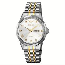 Relógio Masculino Classico À Prova d'Água Pulseira de Aço Inoxidável de Quartzo Relógio Masculino Classico À Prova d'Água Pulseira de Aço Inoxidável de Quartzo