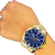 Relógio Masculino Clássico Luxo DHP Prova dagua