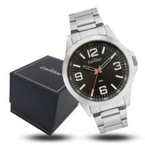Relógio Masculino Condor Aço Prata Analógico 5 ATM Original Relógio Masculino Condor Aço Prata Analógico 5 ATM Original