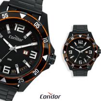 Relógio Masculino Condor Preto Original Prova D'Água 50m