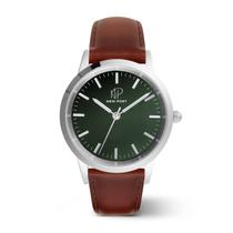 Relógio Masculino Couro Marrom Analógico Casual Elegante Relógio Masculino Couro Marrom Analógico Casual Elegante