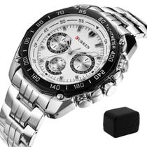 Relógio Masculino Curren Bracelete Inox