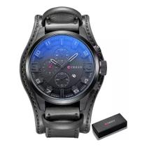 Relógio Masculino Curren Cr-8225 Militar Esportivo Preto