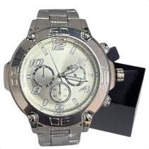 Relógio Masculino de Aço Premium Com Caixinha Lindo Presente