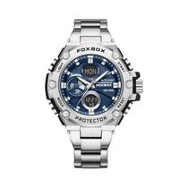 Relógio Masculino De Luxo À Prova d'Água Militar De Aço Quartz LIGE Moda Esportiva Cronógrafo